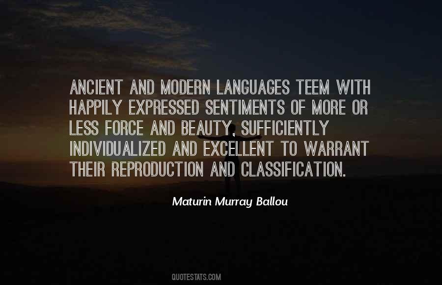 Ancient Languages Quotes #952122