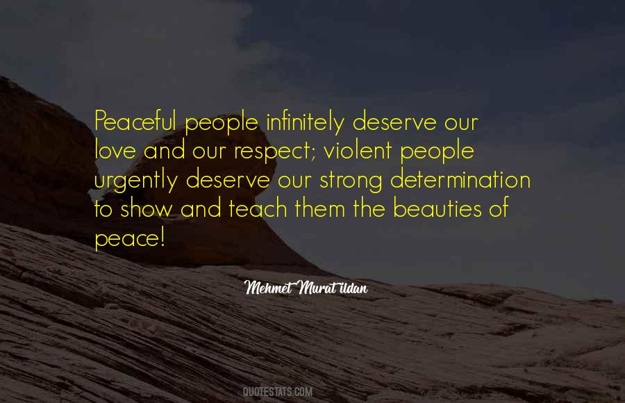 Peaceful People Quotes #164467