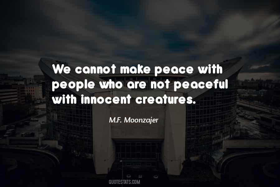 Peaceful People Quotes #173870