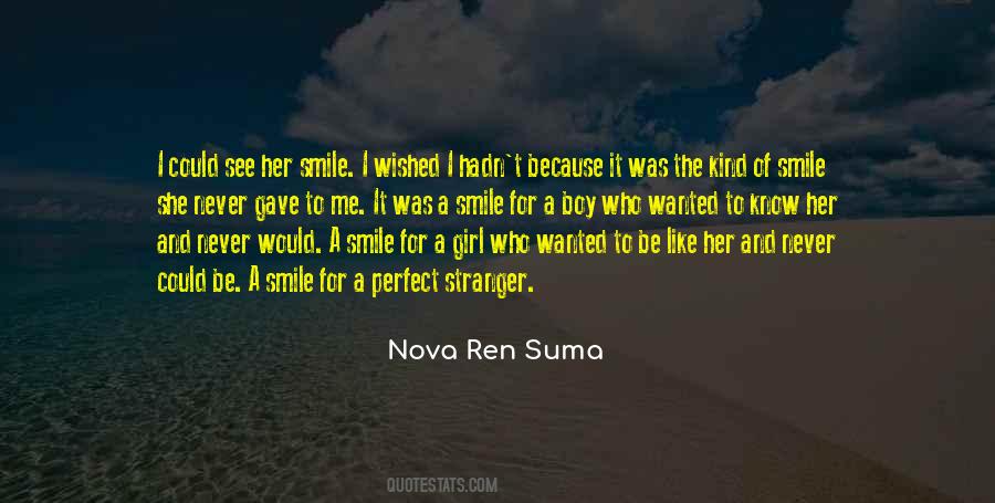 And Her Smile Quotes #107595