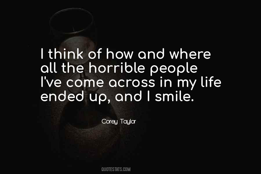 And I Smile Quotes #1611011