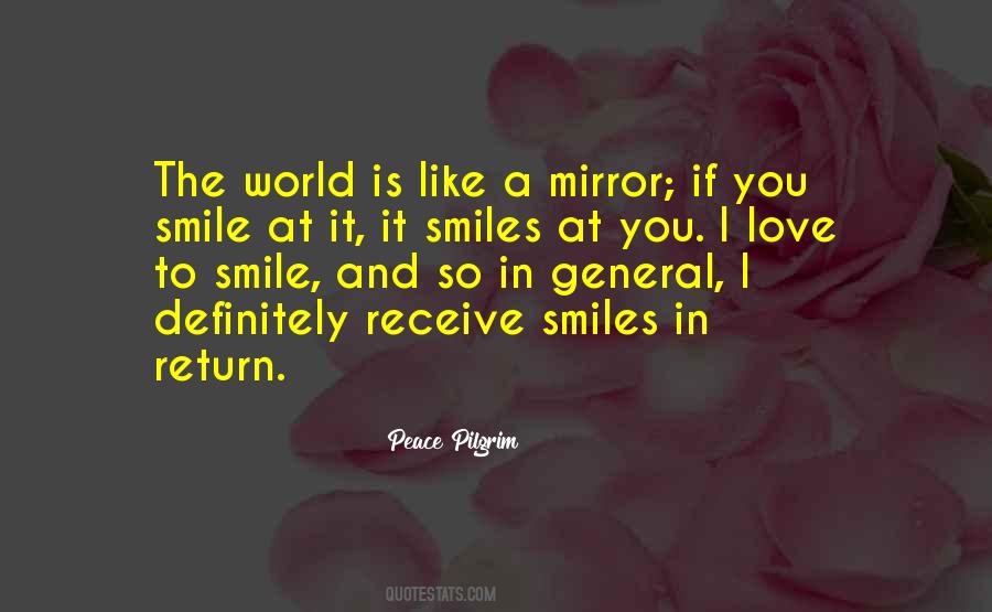 And I Smile Quotes #33898