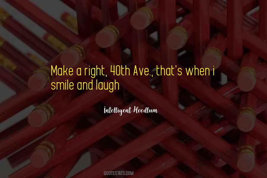 And I Smile Quotes #73636