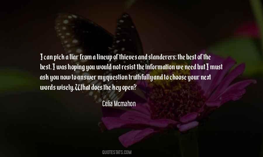 And I'd Choose You Quotes #59878