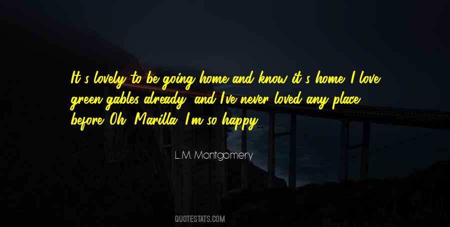 And I'm Home Quotes #114712