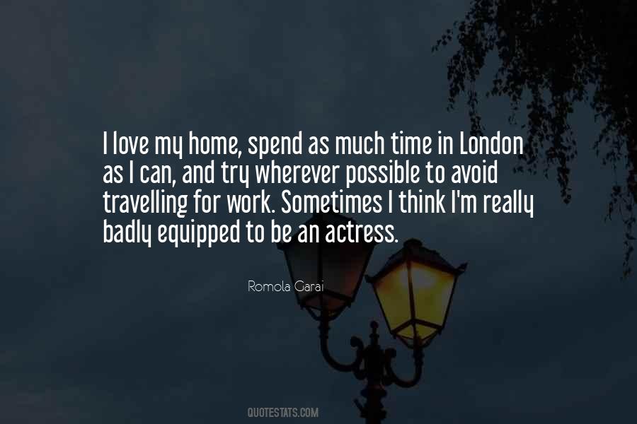 And I'm Home Quotes #133933