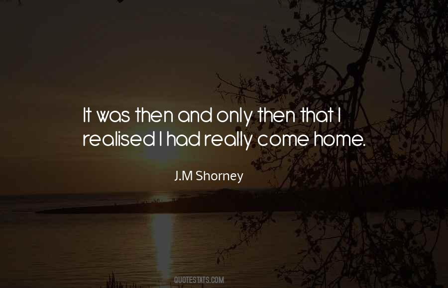 And I'm Home Quotes #36067