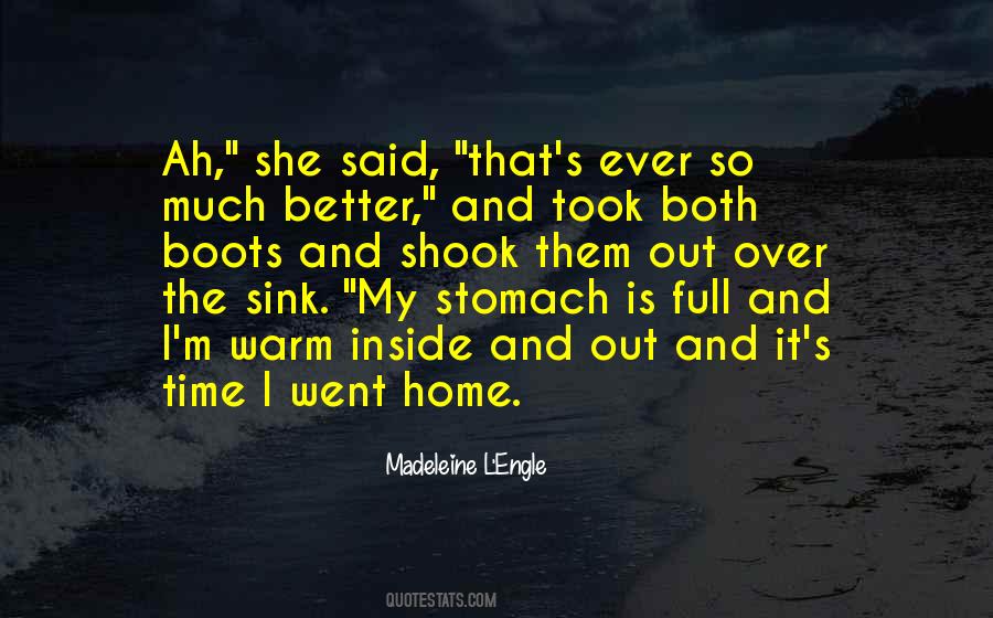 And I'm Home Quotes #4746