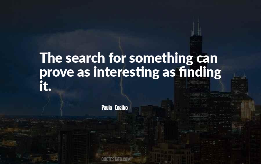 Finding It Quotes #1238749