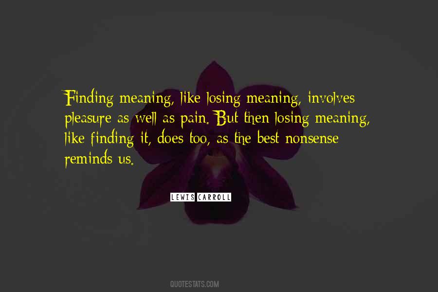 Finding It Quotes #1831696