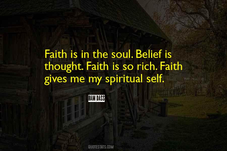 Spiritual Belief Quotes #725130