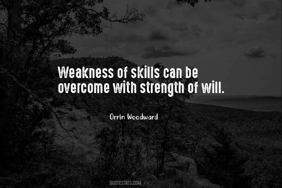 Strength Of Will Quotes #1084380