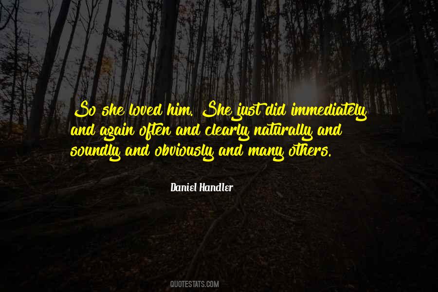 And She Loved Him Quotes #469694