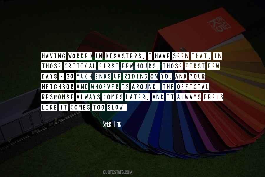 And So It Ends Quotes #1340056