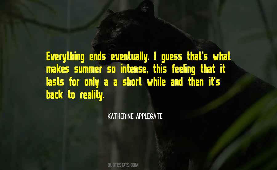 And So It Ends Quotes #1358687