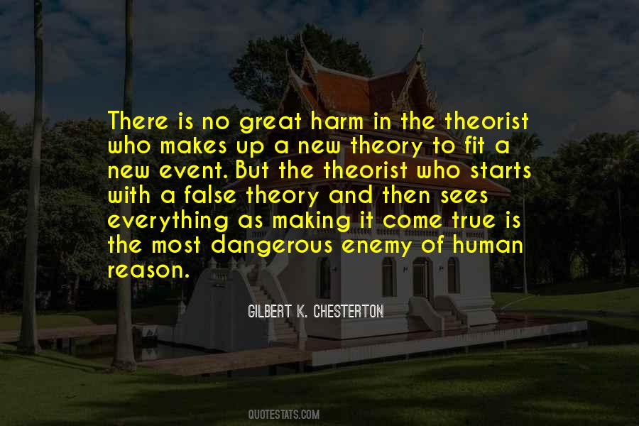 Quotes About Theorist #1148279