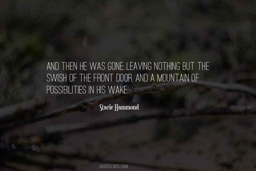 And Then He Was Gone Quotes #918713