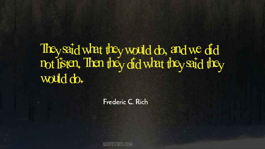 And Then They Said Quotes #569381