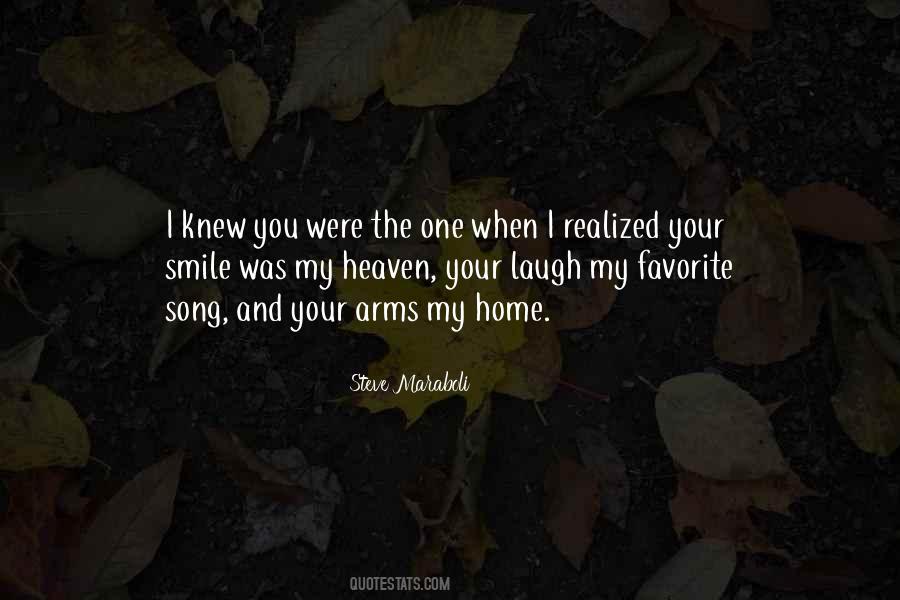 And When You Smile Quotes #114900