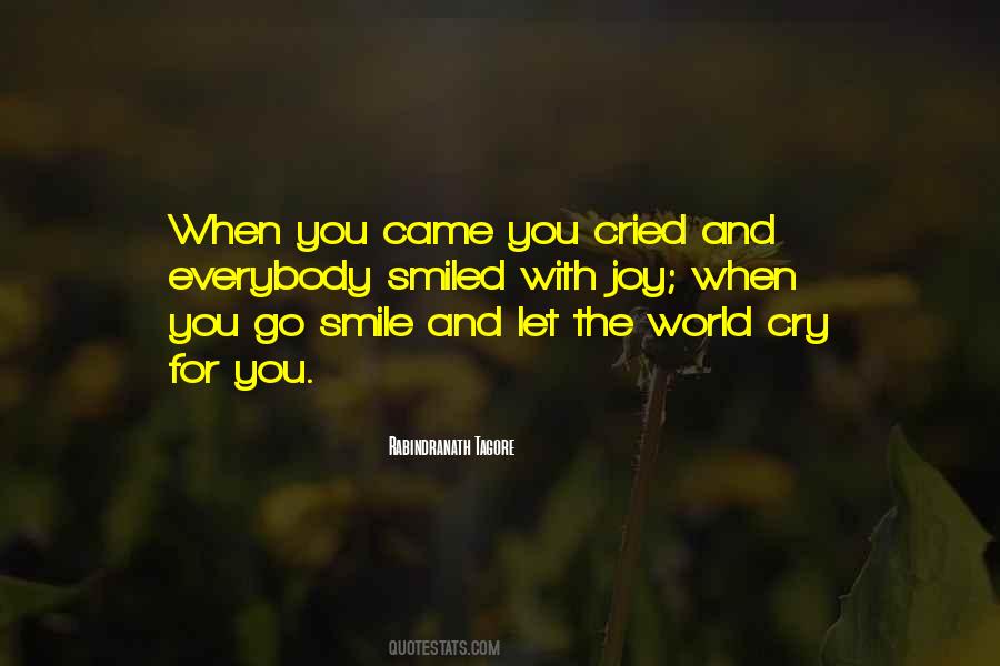 And When You Smile Quotes #382247