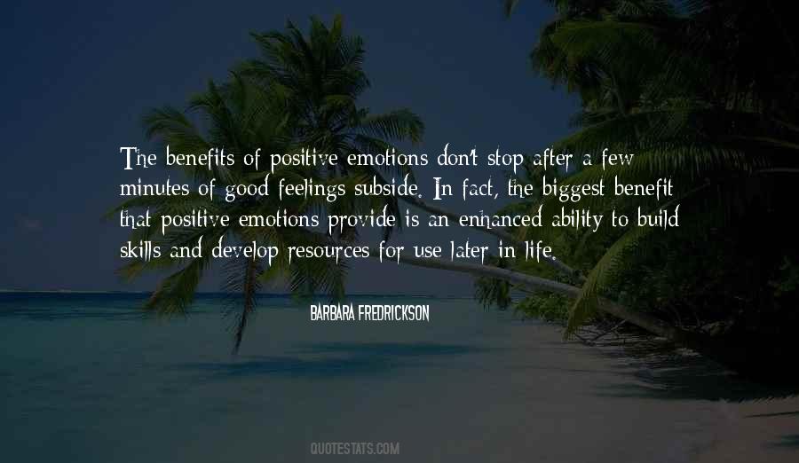 Good Emotions Quotes #76263