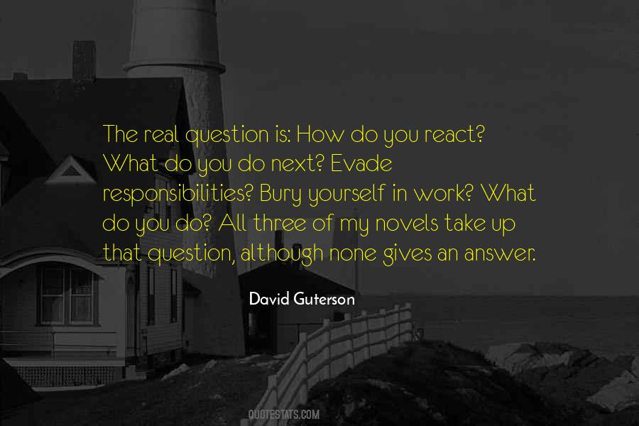 Question Yourself Quotes #85002