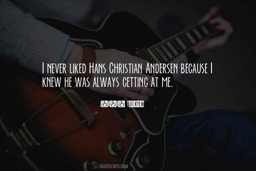 Andersen Quotes #752569