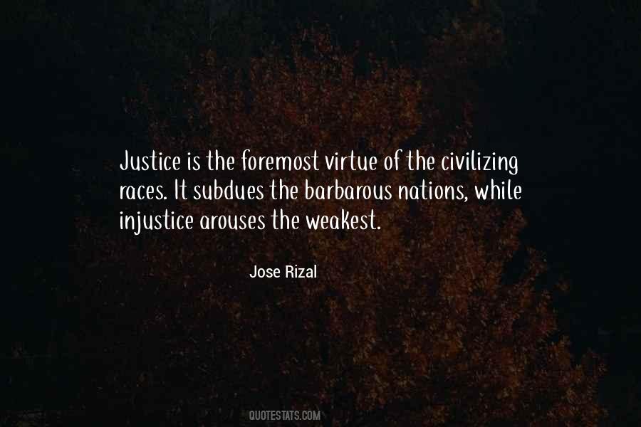 Justice Virtue Quotes #1475642