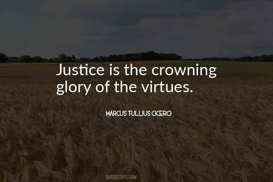 Justice Virtue Quotes #331408