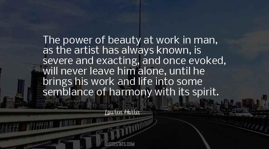 Beauty Alone Quotes #1180639