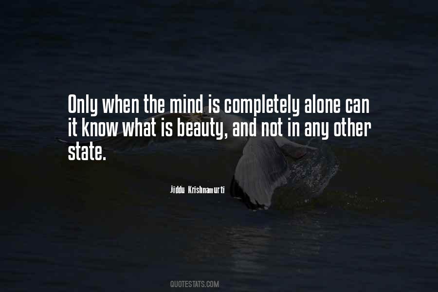 Beauty Alone Quotes #1431773