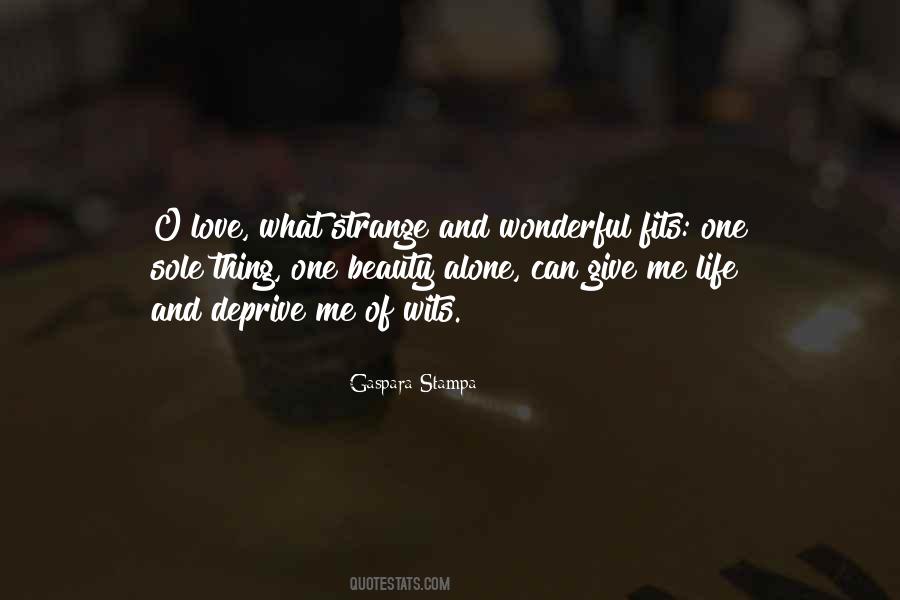 Beauty Alone Quotes #1693411