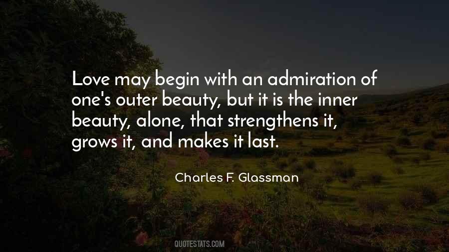 Beauty Alone Quotes #1815609