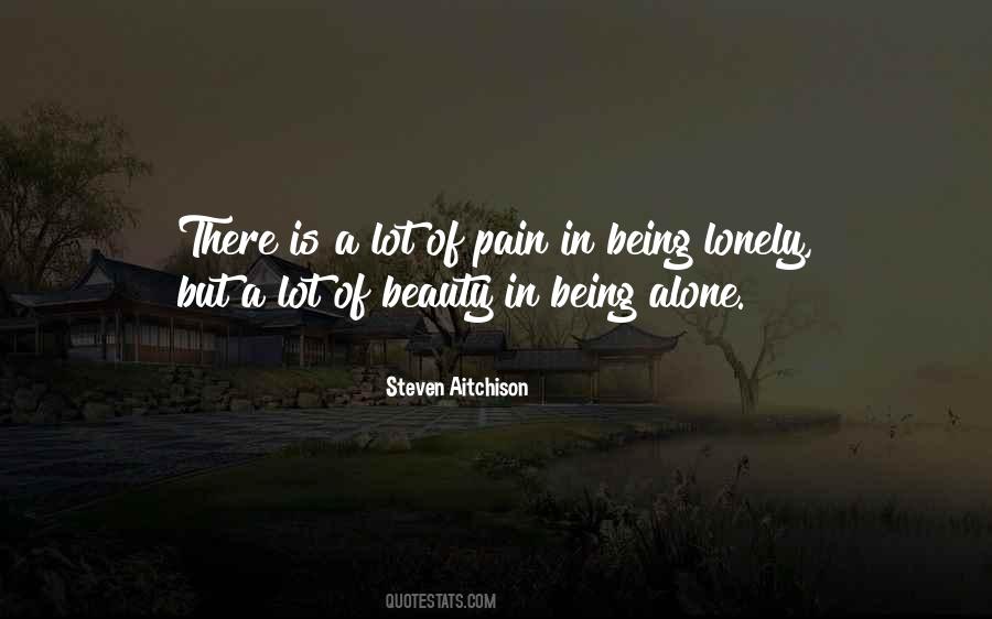 Beauty Alone Quotes #447001