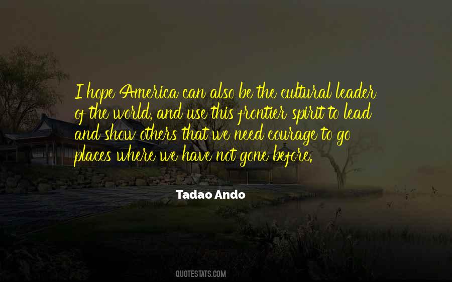 Ando Quotes #525322