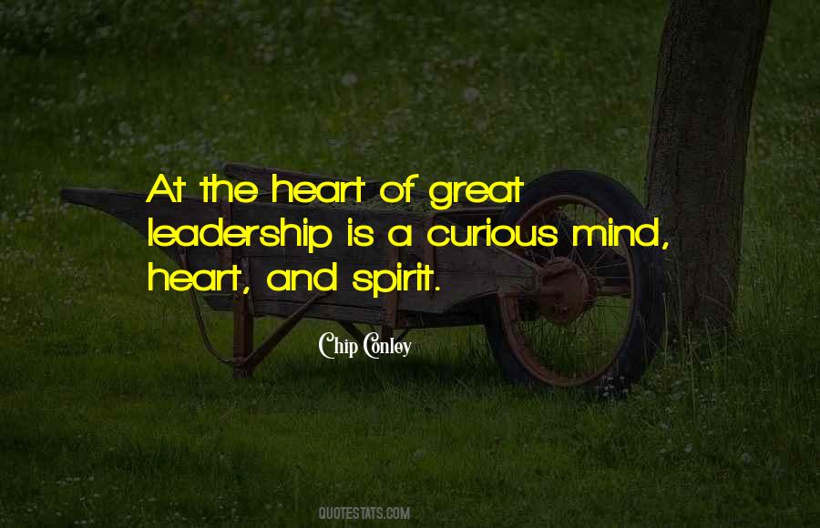 Heart Mind Spirit Quotes #1292028