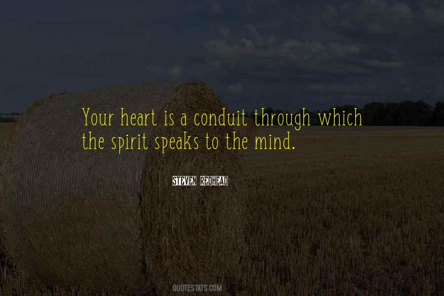Heart Mind Spirit Quotes #390488