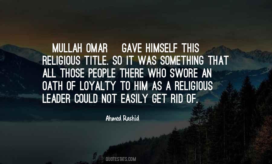 Quotes About Mullah #1397058