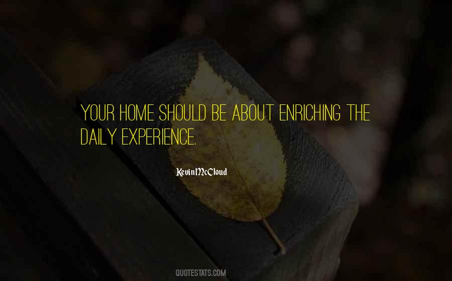 Daily Experience Quotes #1845306