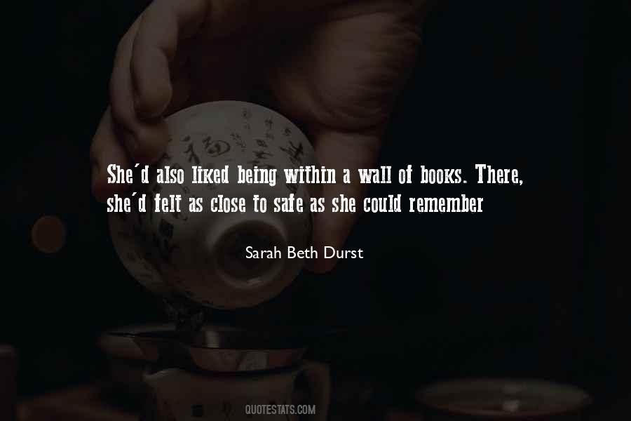 Sarah Beth Quotes #1589147