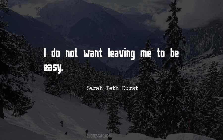 Sarah Beth Quotes #395899