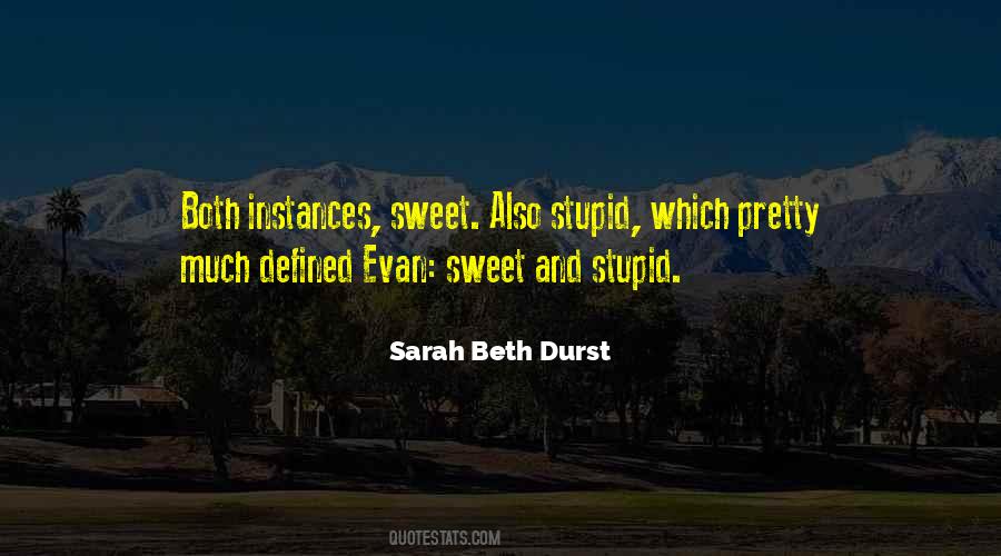 Sarah Beth Quotes #573358