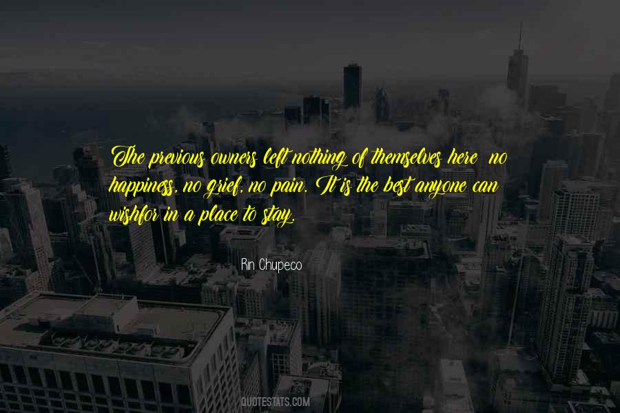 A Place Of Happiness Quotes #1146031