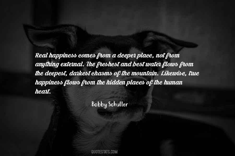 A Place Of Happiness Quotes #216776