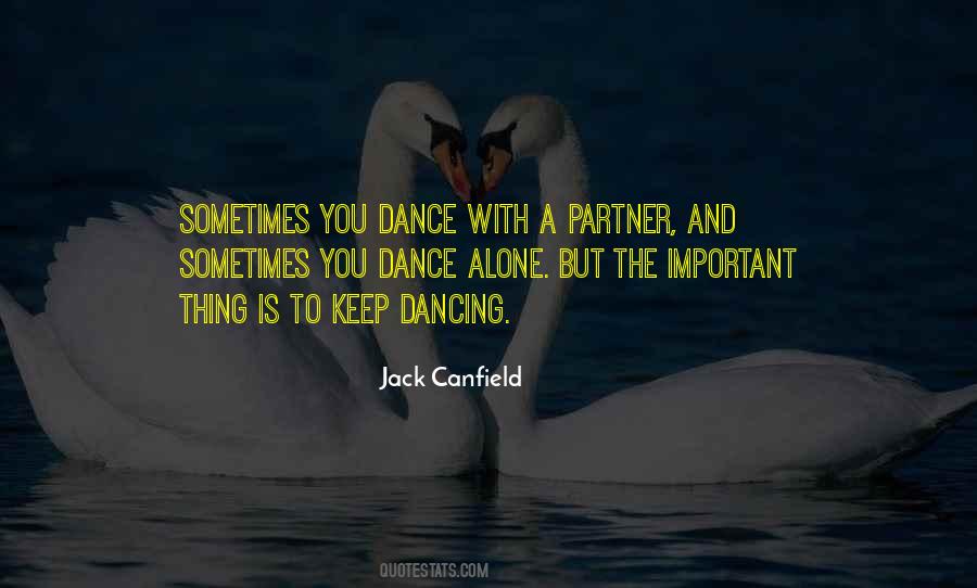 Dancing Partner Quotes #1846871