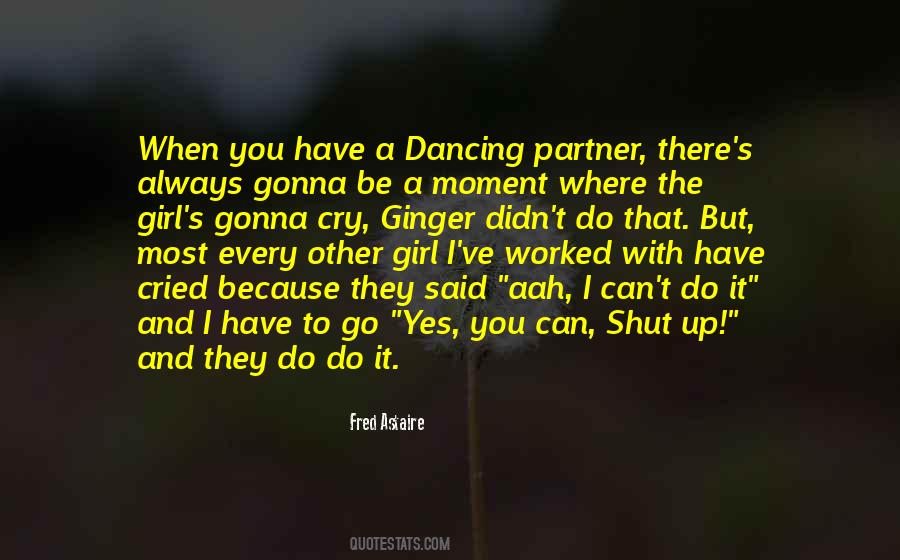 Dancing Partner Quotes #667789