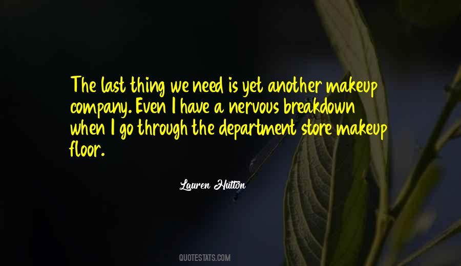 Last Thing Quotes #1296821