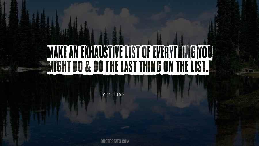 Last Thing Quotes #1325098