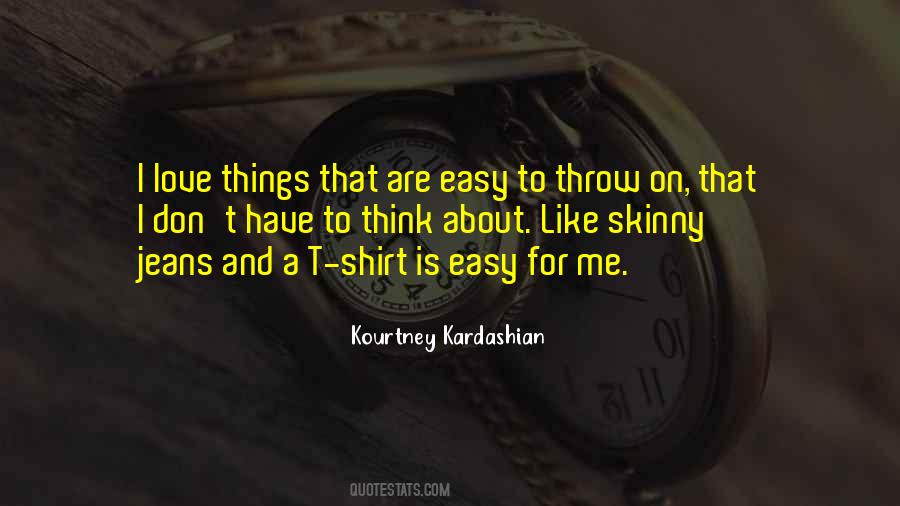 T Shirt And Jeans Quotes #287439