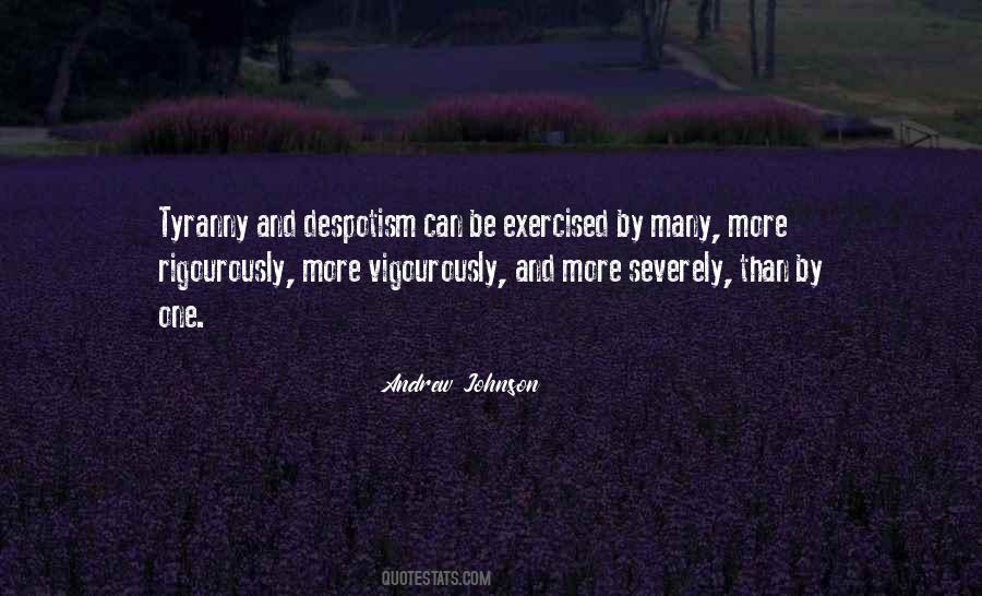 Andrew Johnson's Quotes #1211836